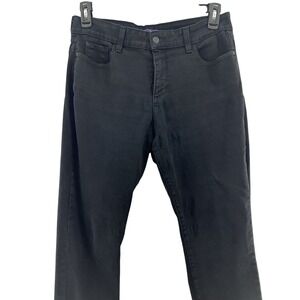 NYDJ Not Your Daughters Jeans ALINA LEGGING Stretch Black Women's Size 12‎